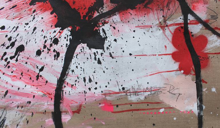 Original Abstract Expressionism Abstract Painting by Daniela Schweinsberg