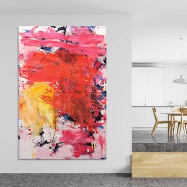 Original Abstract Expressionism Abstract Paintings by Daniela Schweinsberg