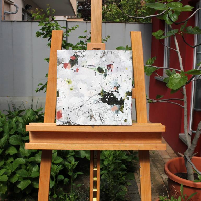 Original Abstract Expressionism Abstract Painting by Daniela Schweinsberg