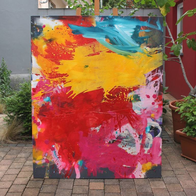 Original Abstract Painting by Daniela Schweinsberg