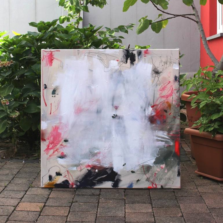 Original Abstract Expressionism Abstract Painting by Daniela Schweinsberg