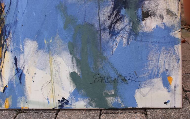 Original Abstract Expressionism Abstract Painting by Daniela Schweinsberg