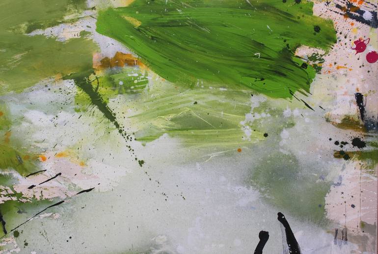 Original Abstract Expressionism Abstract Painting by Daniela Schweinsberg