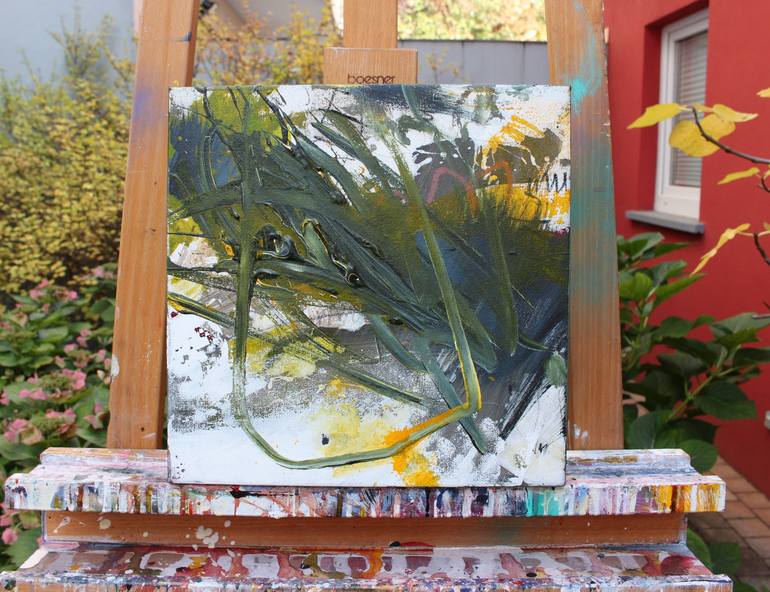 Original Abstract Expressionism Abstract Painting by Daniela Schweinsberg