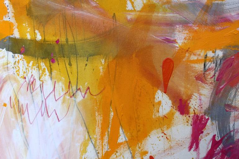Original Abstract Expressionism Abstract Painting by Daniela Schweinsberg