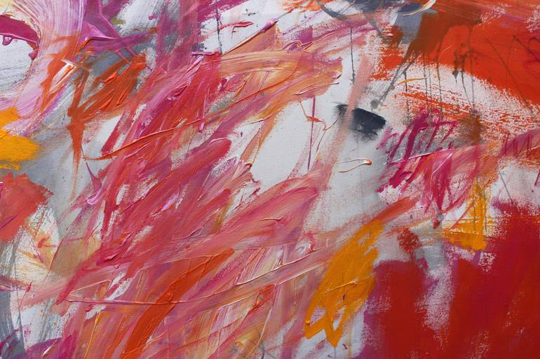 Original Abstract Expressionism Abstract Painting by Daniela Schweinsberg
