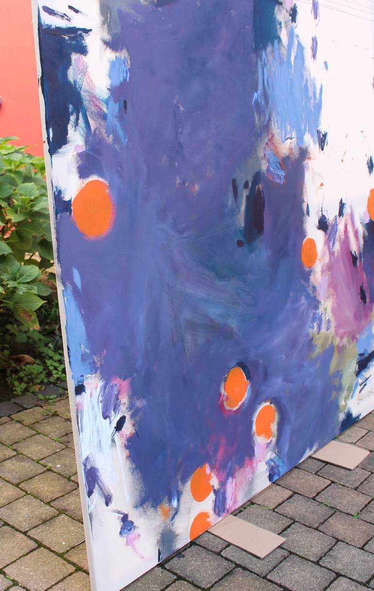 Original Abstract Expressionism Abstract Painting by Daniela Schweinsberg