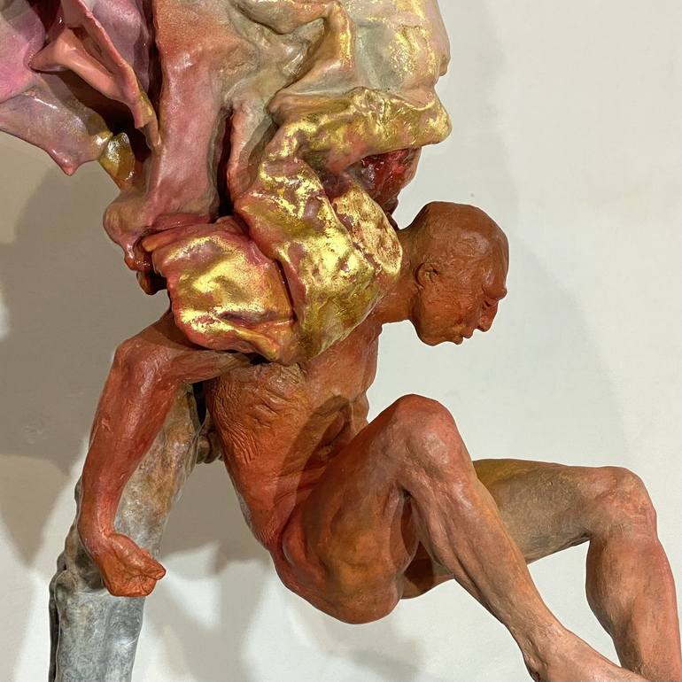 Original Figurative Body Sculpture by Lucianne Lassalle