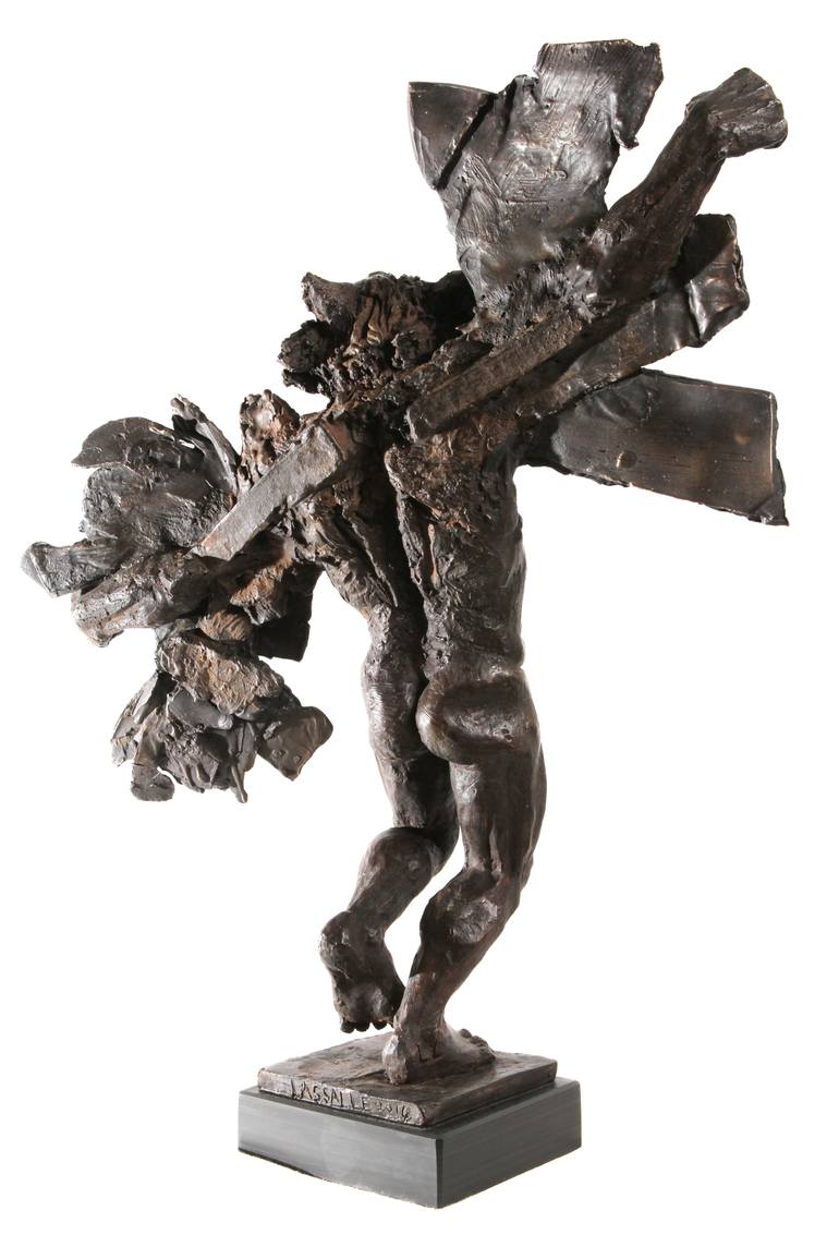 Original Figurative Classical mythology Sculpture by Lucianne Lassalle