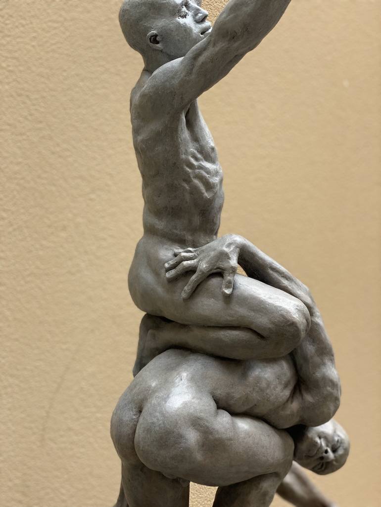 Original Figurative Culture Sculpture by Lucianne Lassalle