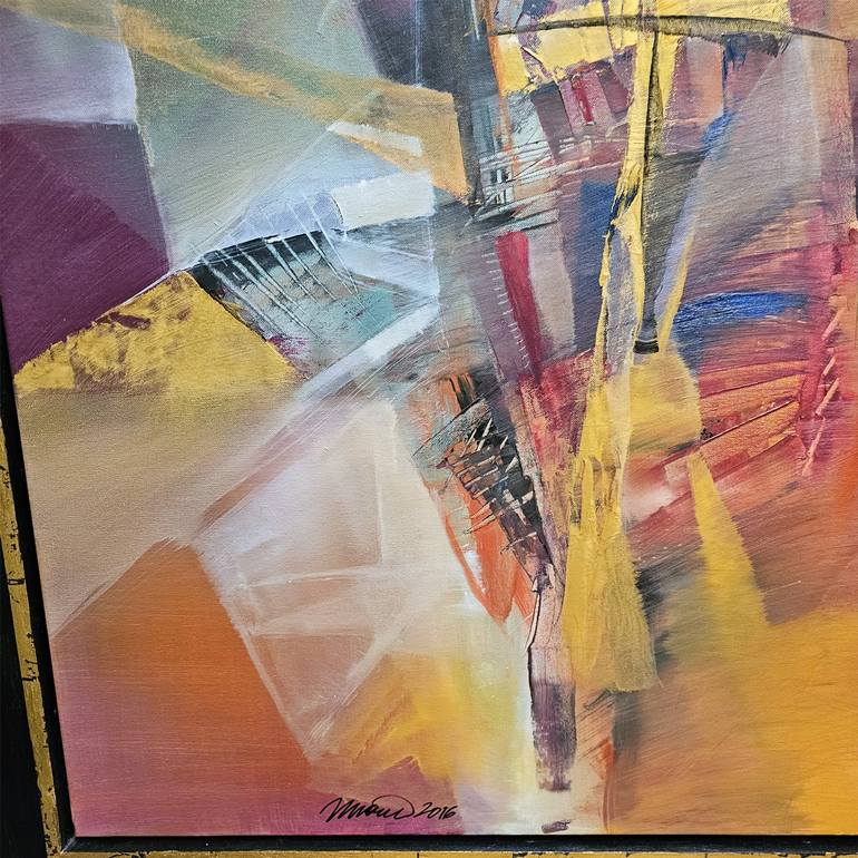 Original Abstract Painting by Nikolai Taidakov