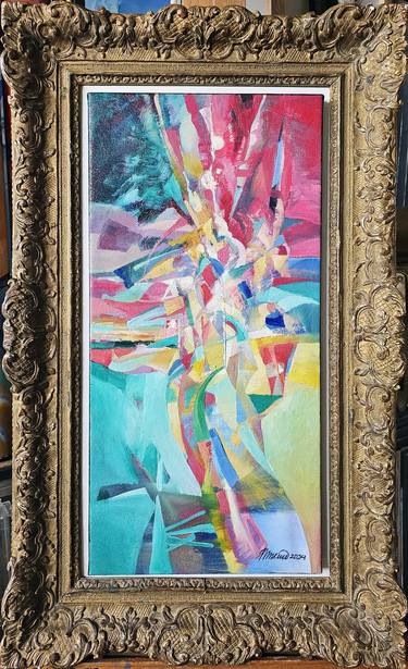 Original Abstract Paintings by Nikolai Taidakov