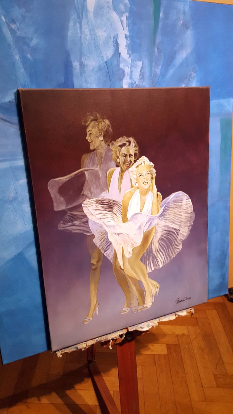 Original Documentary People Painting by Nikolai Taidakov
