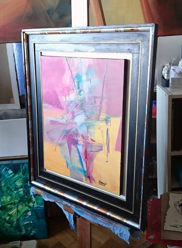 Original Abstract Painting by Nikolai Taidakov