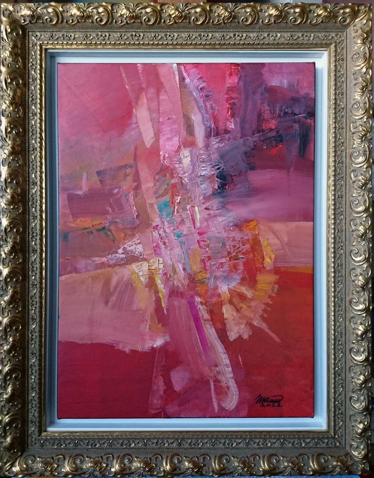 Original Abstract Painting by Nikolai Taidakov