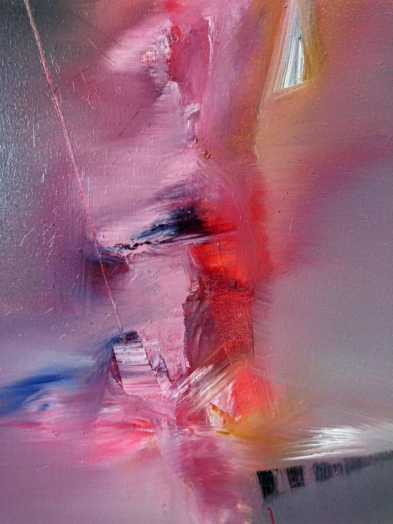 Original Abstract Expressionism Abstract Painting by Nikolai Taidakov