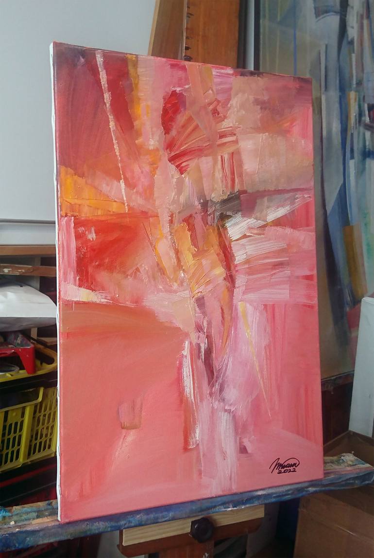 Original Abstract Painting by Nikolai Taidakov