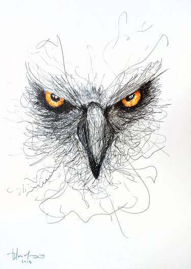 Original Animal Drawings by Maurizio Puglisi