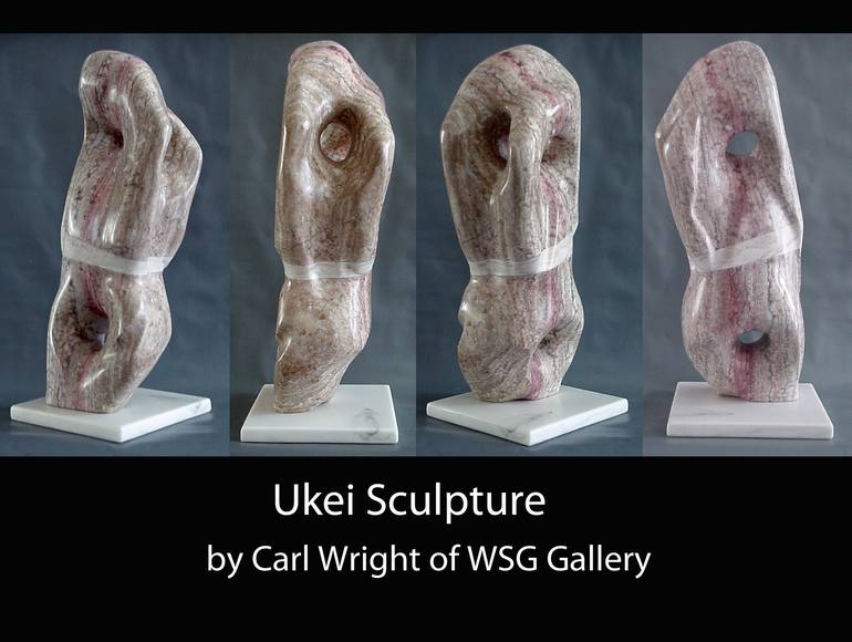 Original Abstract Sculpture by Carl Wright