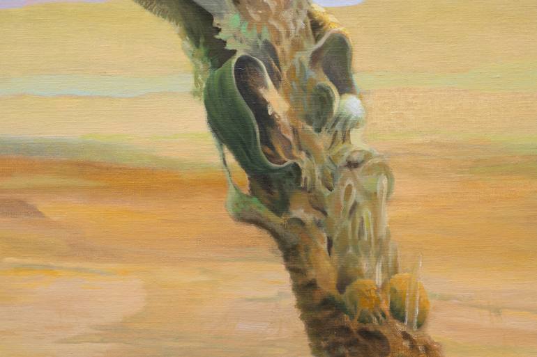 Original Abstract Landscape Painting by Jean-Philippe Brunaud