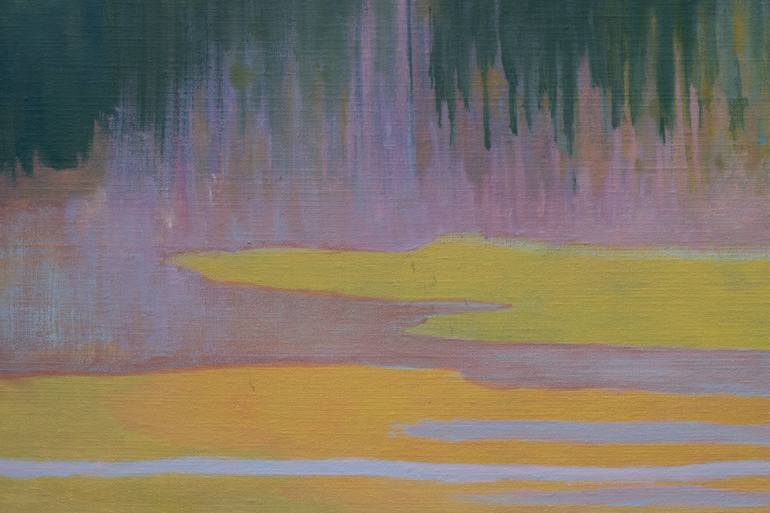 Original Abstract Landscape Painting by Jean-Philippe Brunaud