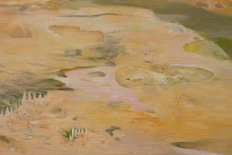 Original Abstract Landscape Painting by Jean-Philippe Brunaud