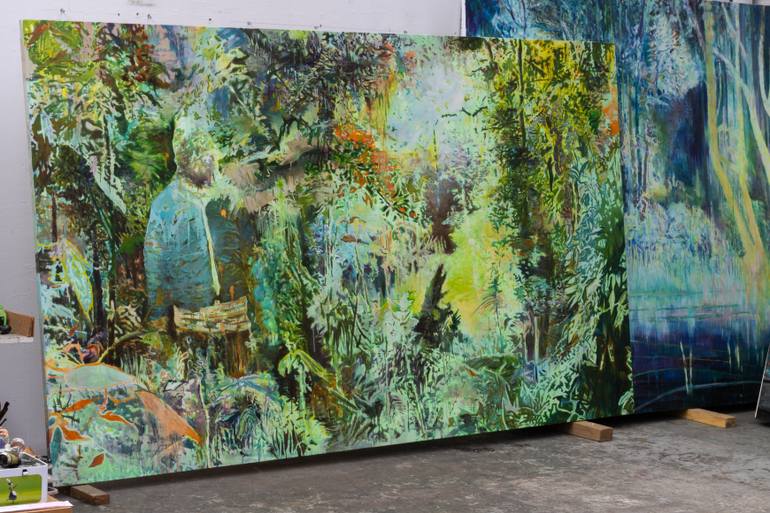 Original Contemporary Nature Painting by Jean-Philippe Brunaud