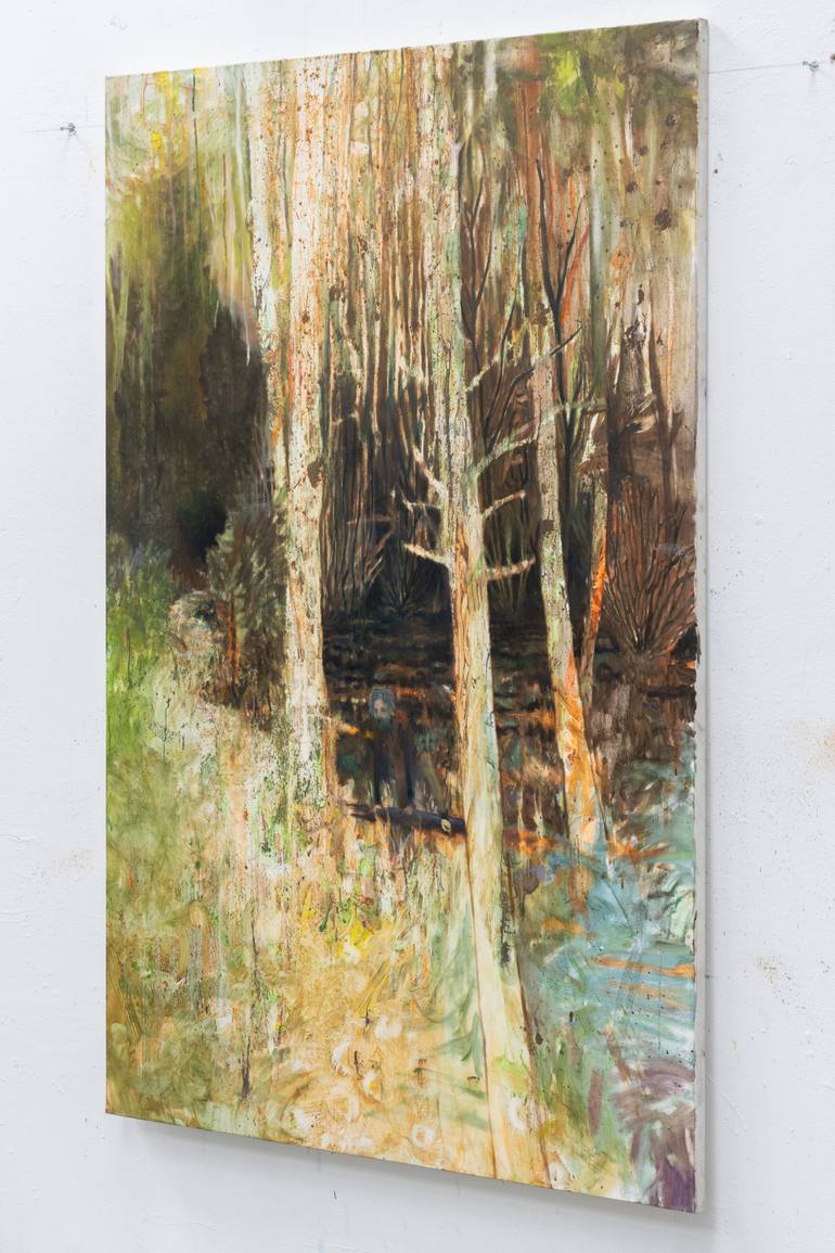 Original Expressionism Nature Painting by Jean-Philippe Brunaud