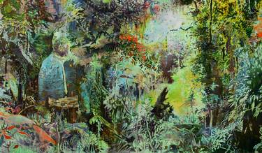 Original Expressionism Nature Paintings by Jean-Philippe Brunaud