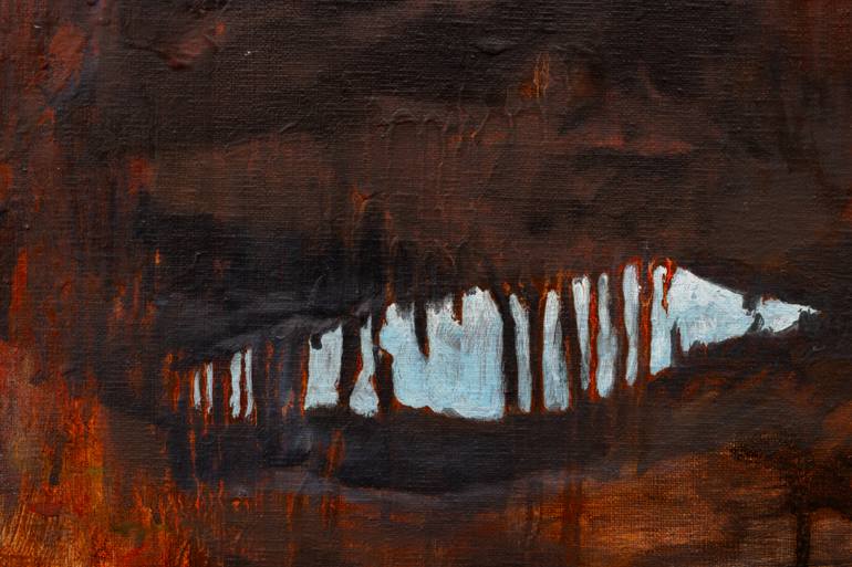 Original Expressionism Nature Painting by Jean-Philippe Brunaud