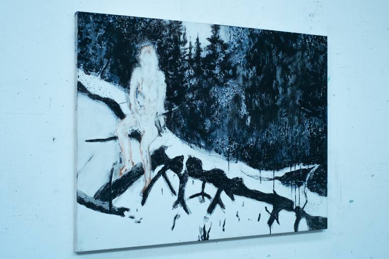 Original Expressionism Nature Painting by Jean-Philippe Brunaud