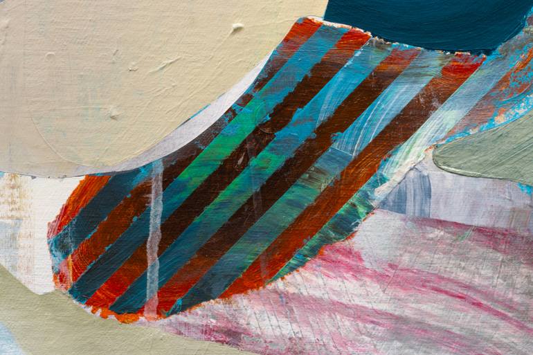 Original Abstract Expressionism Abstract Painting by Jean-Philippe Brunaud