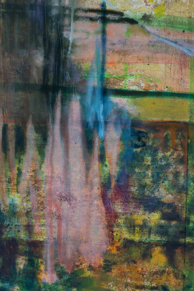 Original Abstract People Painting by Jean-Philippe Brunaud