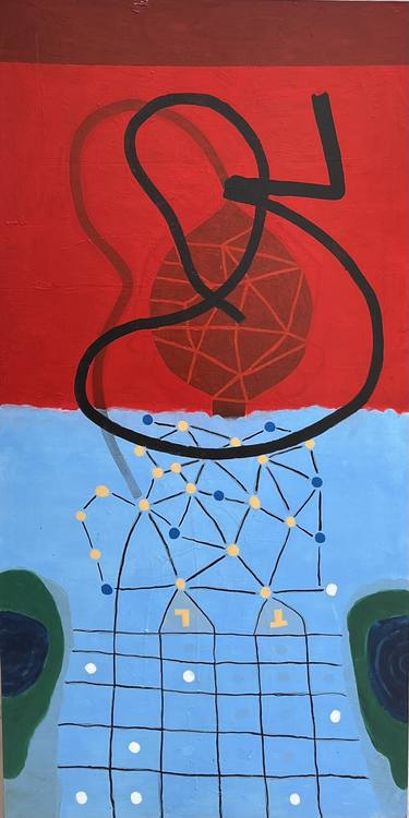 Original Contemporary Abstract Paintings by Silvia Poloto