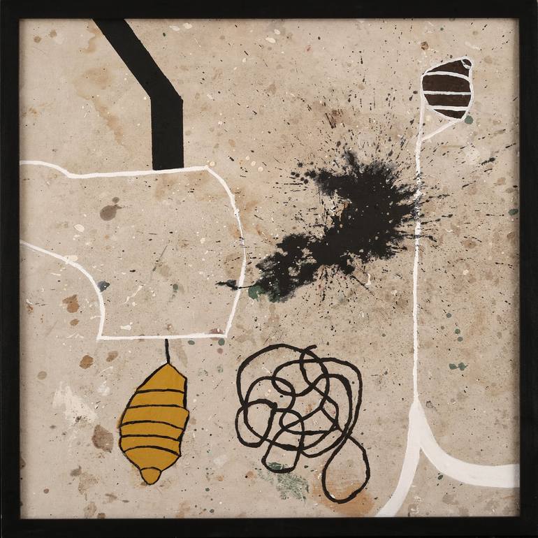 Original Abstract Expressionism Abstract Paintings by Silvia Poloto