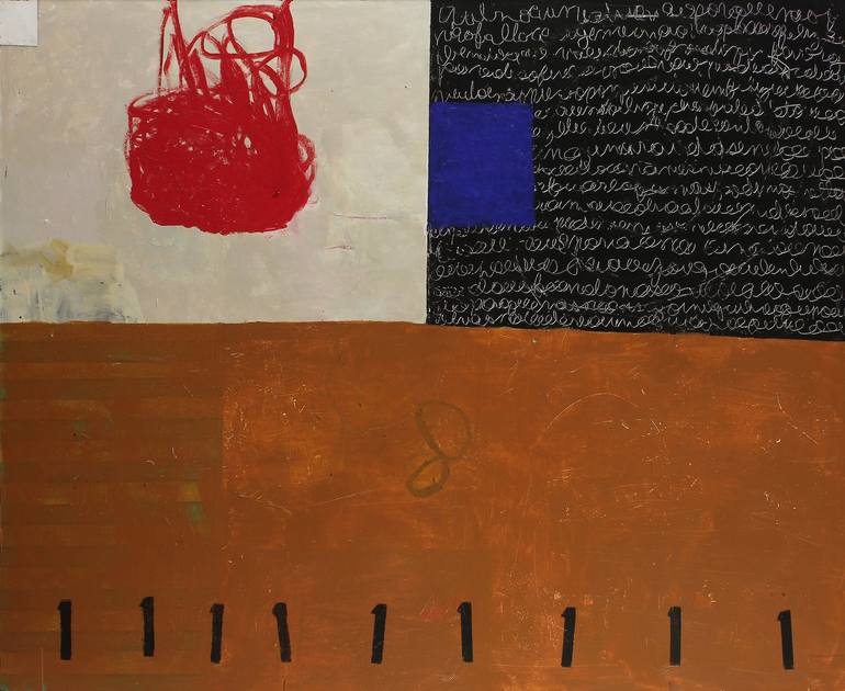 Original Fine Art Abstract Paintings by Silvia Poloto