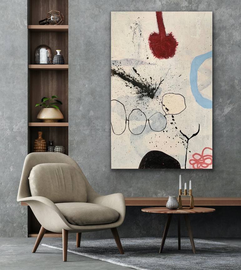 Original Fine Art Abstract Painting by Silvia Poloto