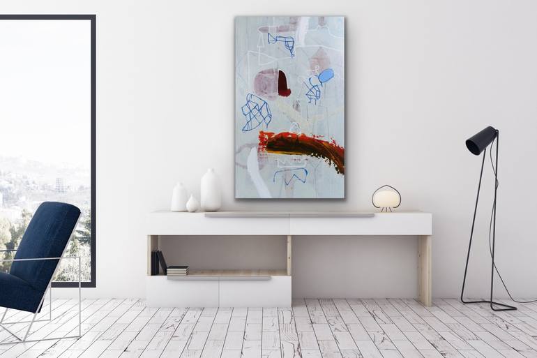 Original Abstract Painting by Silvia Poloto