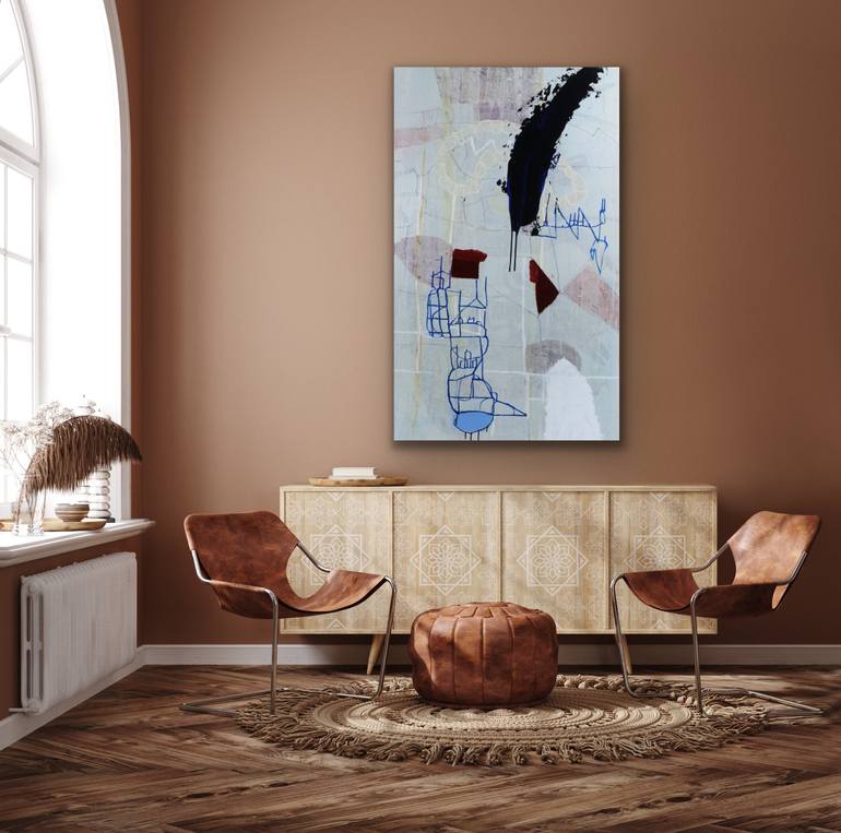 Original Expressionism Abstract Painting by Silvia Poloto