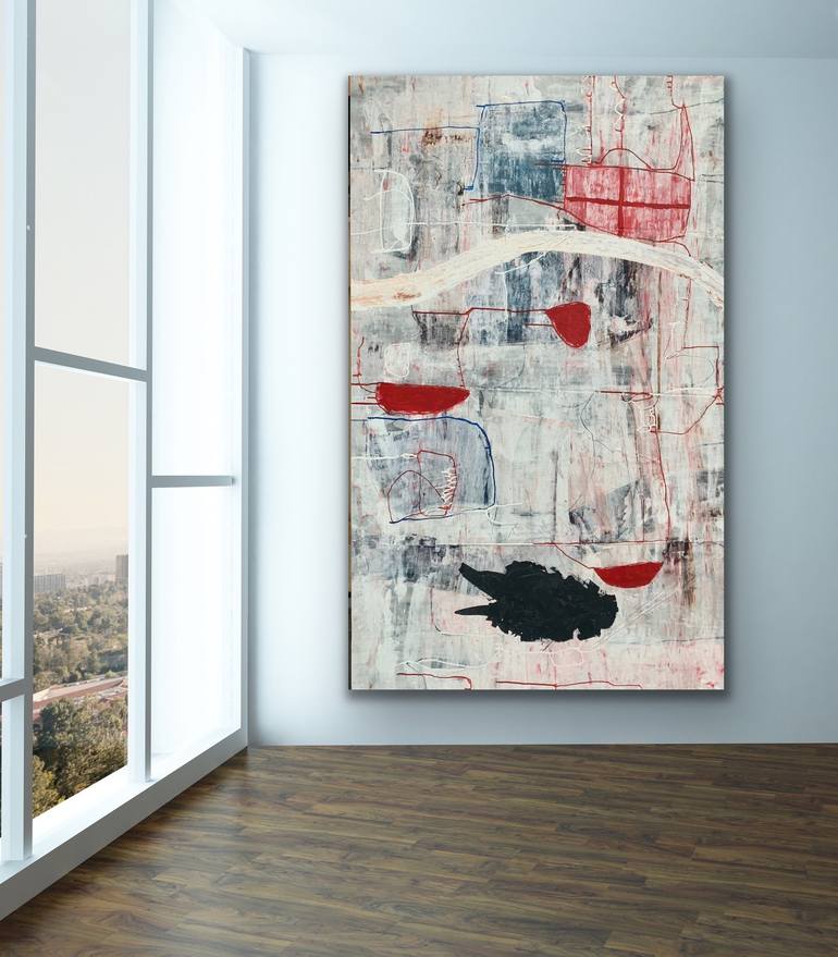 Original Abstract Painting by Silvia Poloto