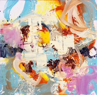 Original Abstract Expressionism Abstract Paintings by Jill McLean
