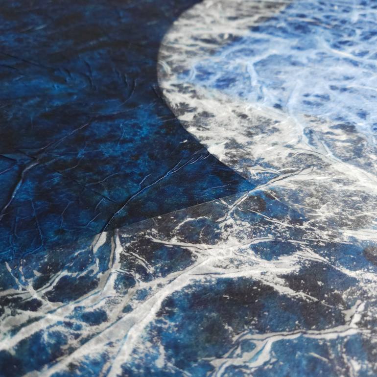 Original Cubism Abstract Mixed Media by Valentin Bakardjiev