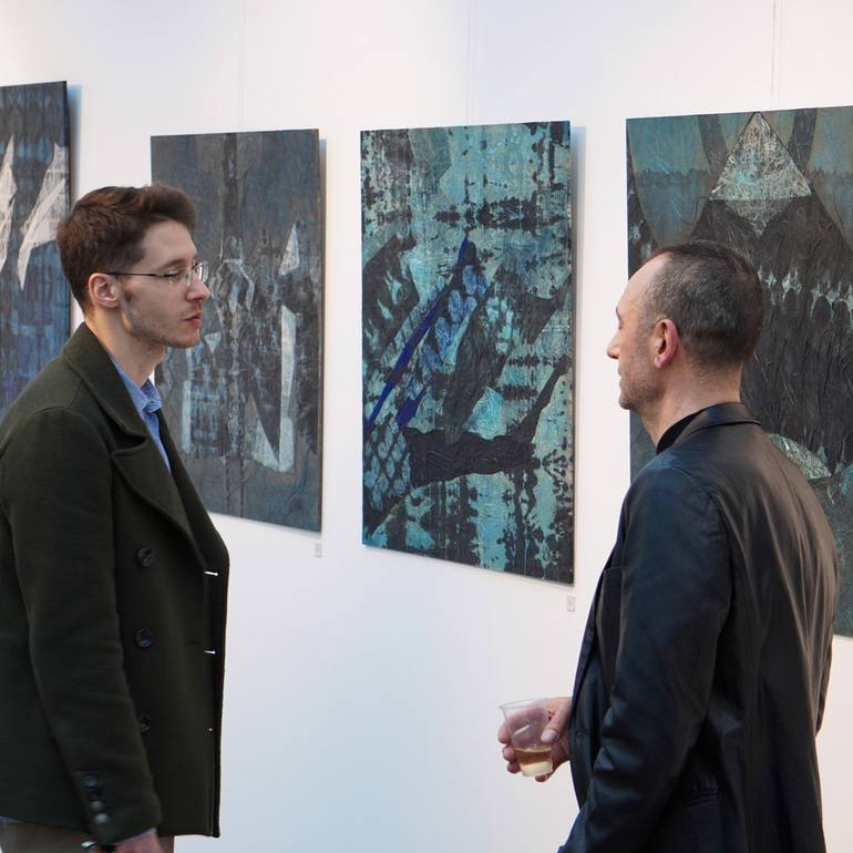 Original Conceptual Abstract Collage by Valentin Bakardjiev