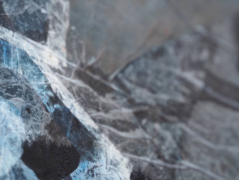 Original Art Deco Abstract Collage by Valentin Bakardjiev