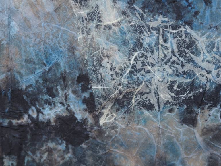 Original Art Deco Abstract Collage by Valentin Bakardjiev