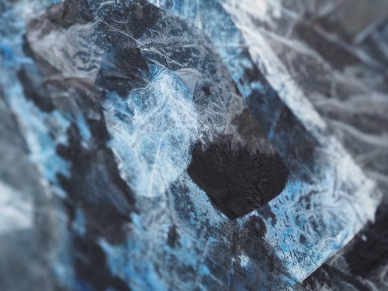 Original Art Deco Abstract Collage by Valentin Bakardjiev