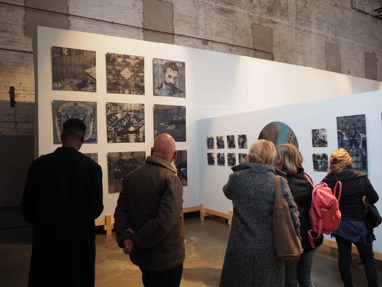 Original Conceptual Architecture Collage by Valentin Bakardjiev