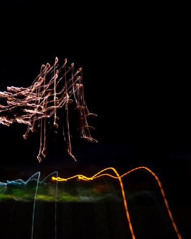 Original Abstract Light Photography by MAZ MAHJOOBI