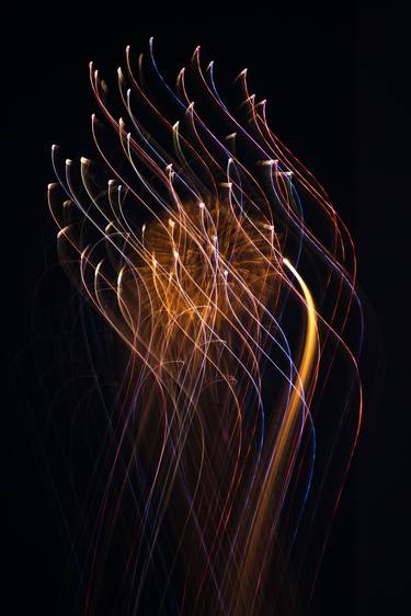 Original Abstract Light Photography by MAZ MAHJOOBI