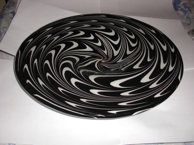 center dish glass - Print